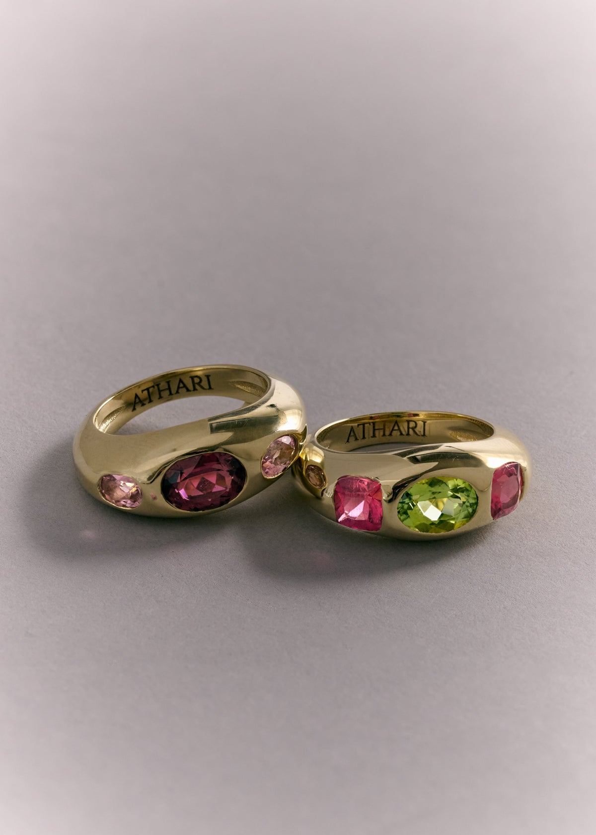 RUBELLITE DOME RING