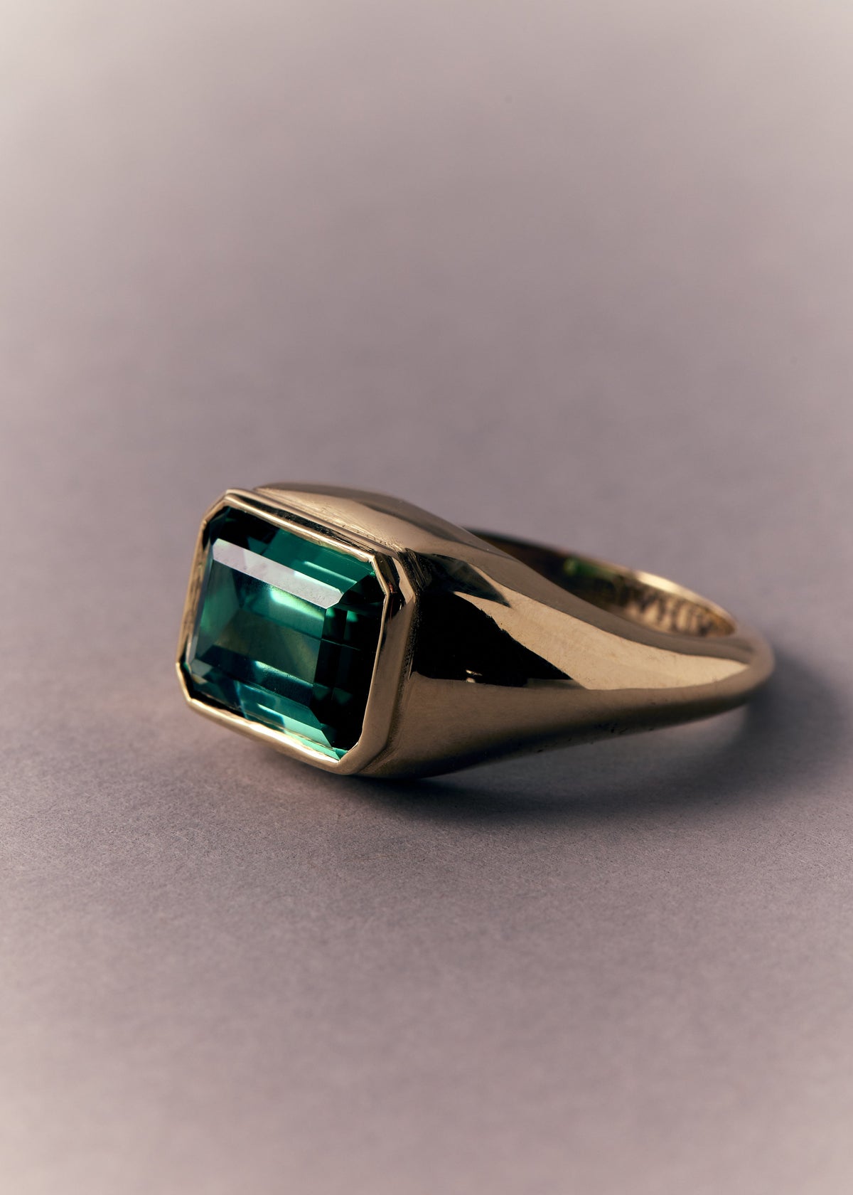 TEAL CLOUD RING