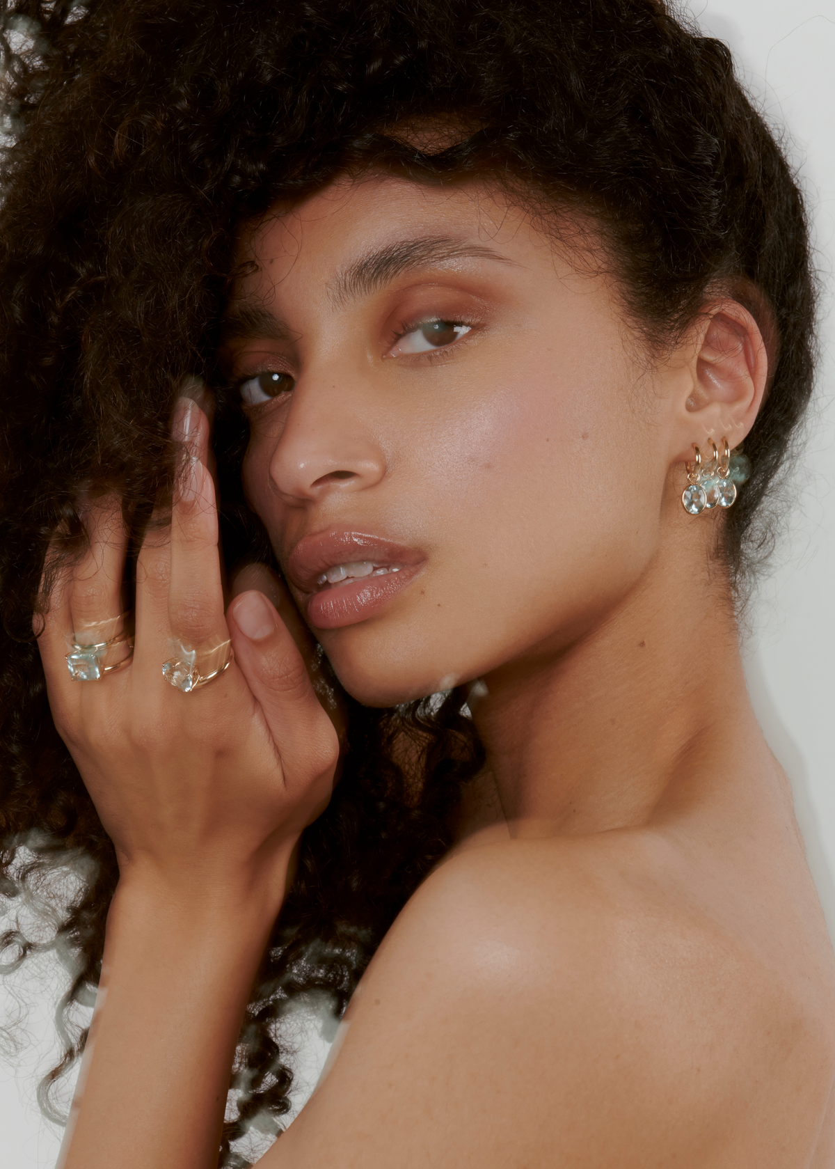 AQUA GEM HOOPS