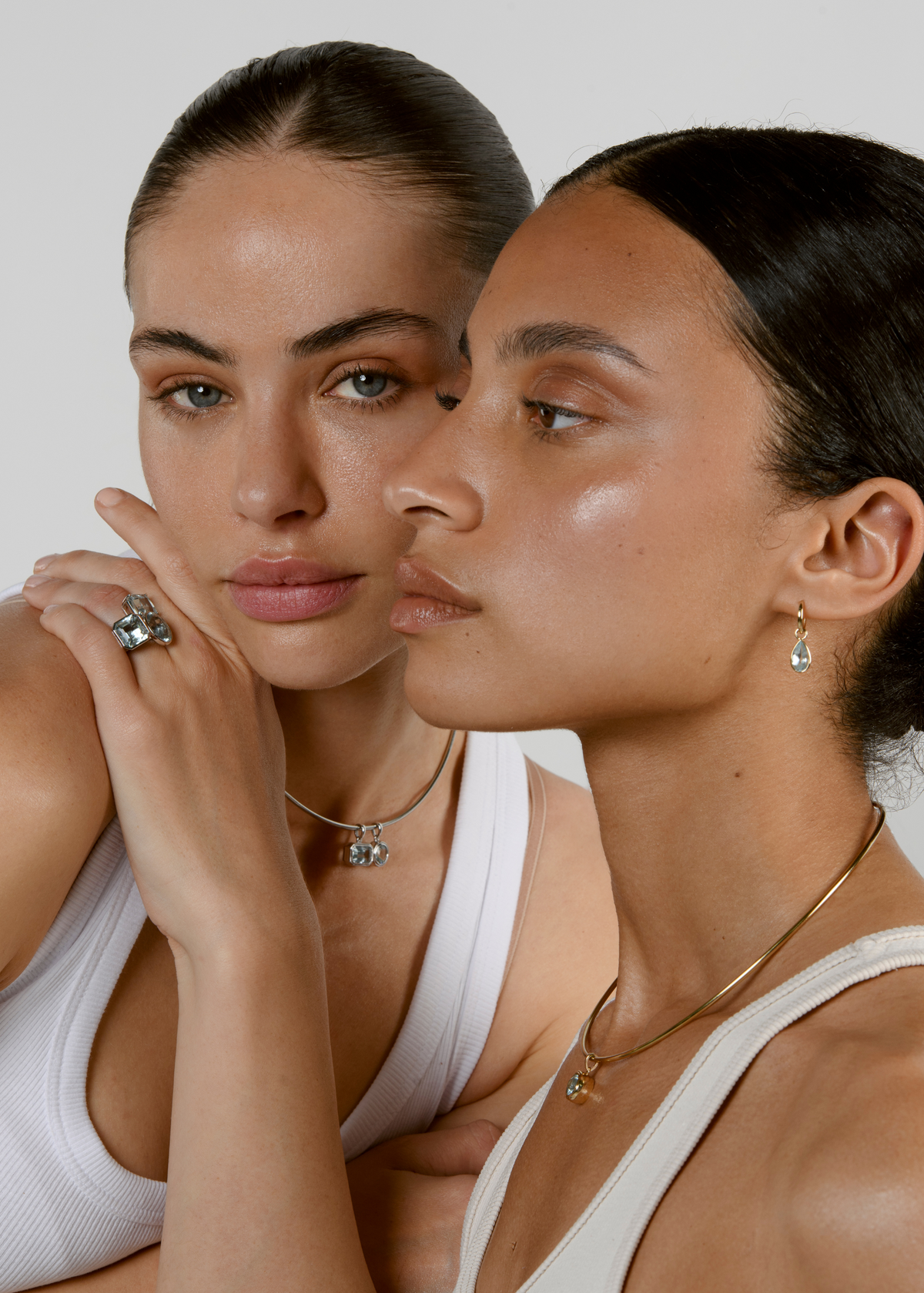 AQUA DROP HOOPS