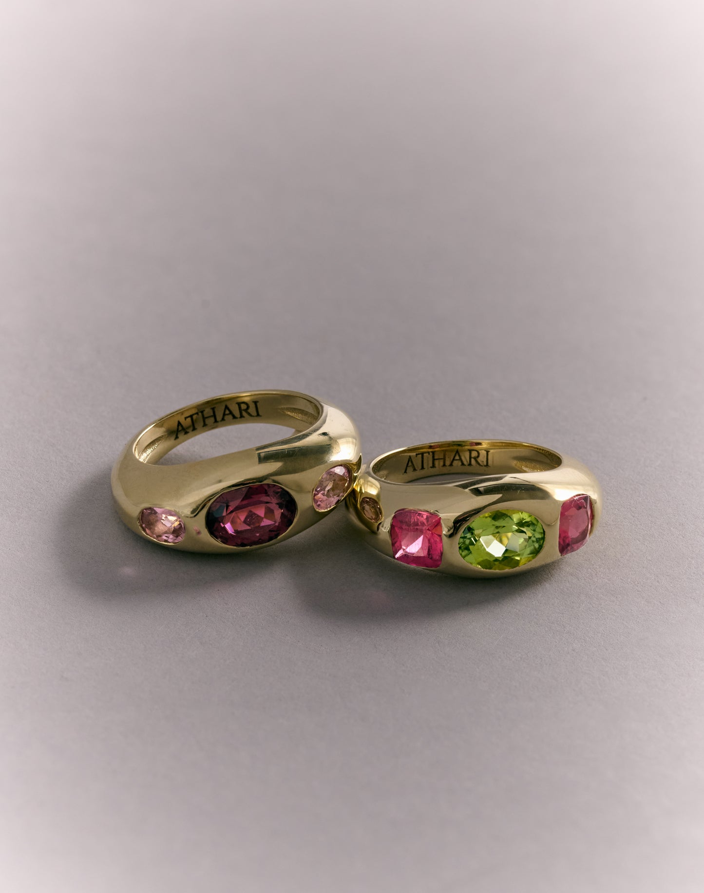 RUBELLITE DOME RING