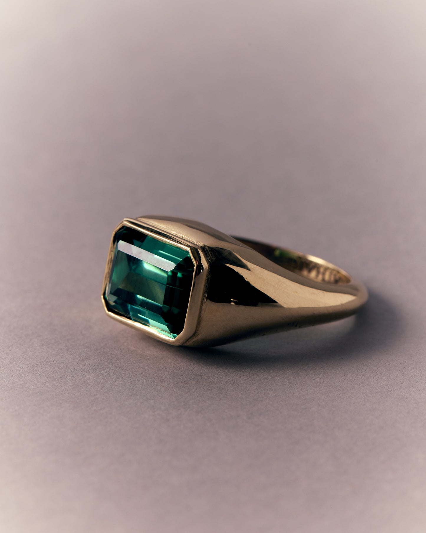 TEAL CLOUD RING