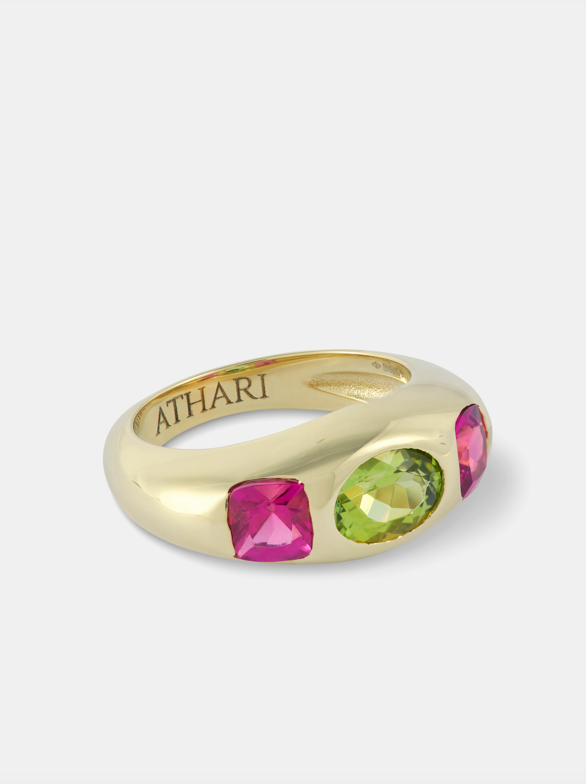 TOURMALINE DOME RING