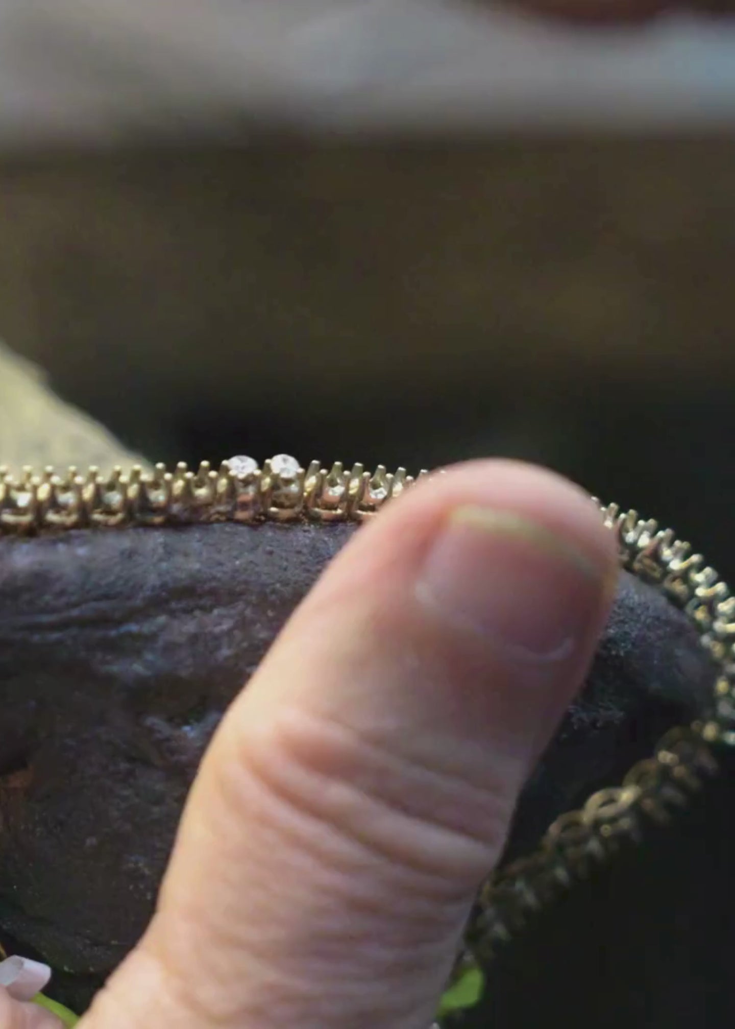 THE DIAMOND INITIAL BRACELET